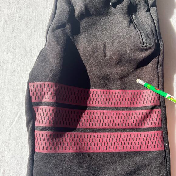 Public Record Big Boy’s Elastic Waist Shorts size L (12), Black, Zipped Pockets - Picture 7 of 7